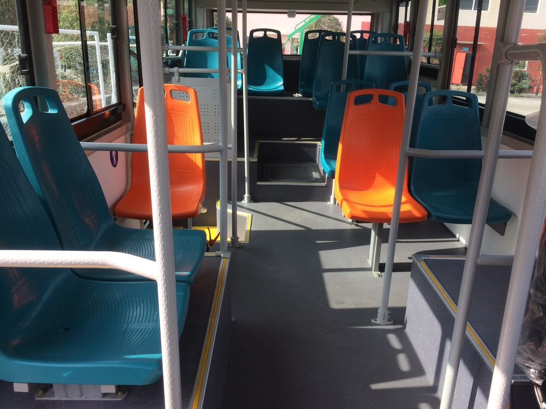 Minibus elettrici a zero emissioni EV Minibus opzionale da 24 posti per il trasporto urbano.