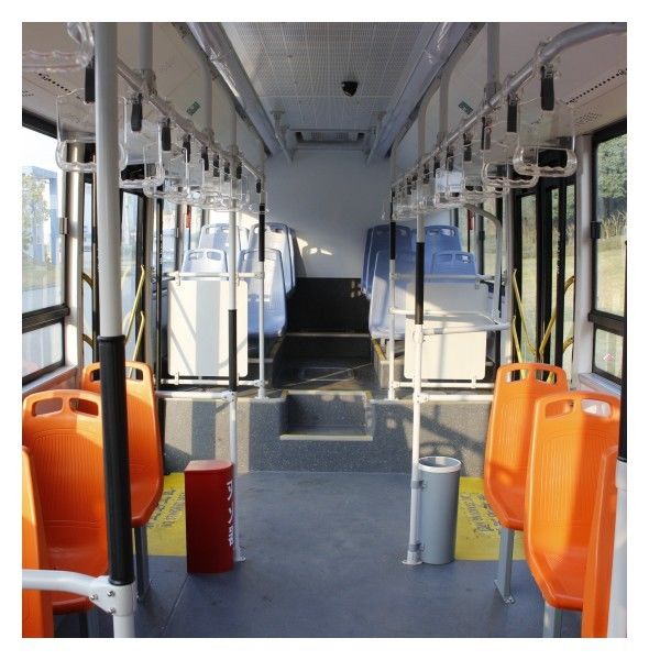 10.5m Autobús Eléctrico de Transporte Público con Batería, 2800N.m de Par Máximo, Batería LiFePo4 y 250km de Autonomía