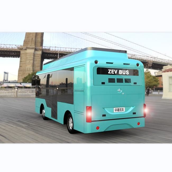 Autobus di trasporto urbano elettrico puro da 16 posti 6,6 metri sterzo sinistro con aria condizionata