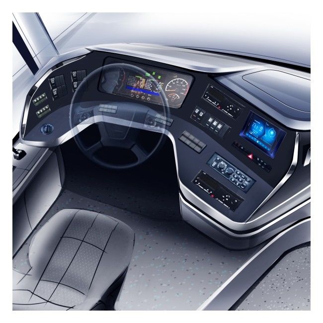 Autobus elettrico per il trasporto urbano