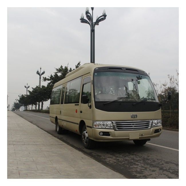 7m diesel Coaster Buses Manuale 5 marce 26 posti autobus per il trasporto pubblico.