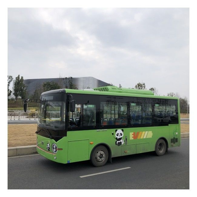 LHD 6,6 m Pure Electric Bus E-Bus con ricarica flash a copertura del pavimento