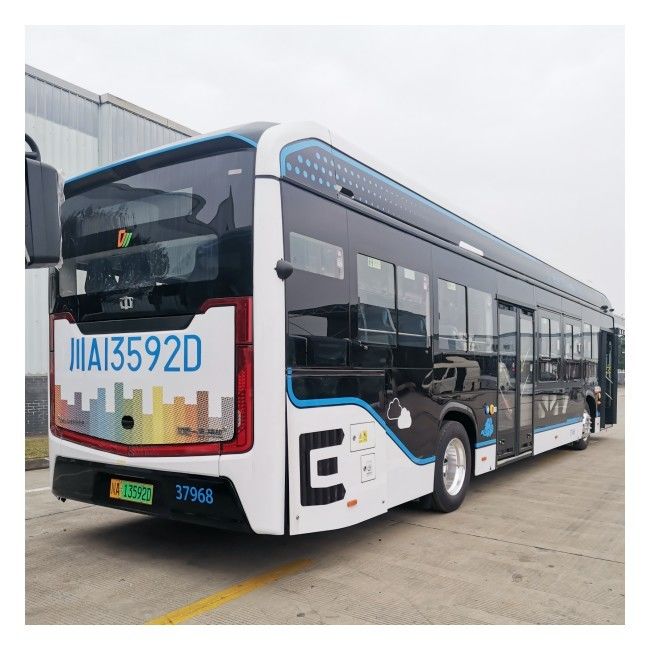 Autobus urbano elettrico 12M con 46 posti a sedere, design di ingresso basso e batteria da 350,07 kWh per il trasporto pubblico a emissioni zero
