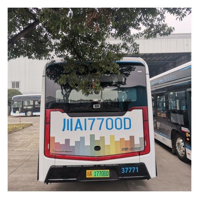 Autobus elettrico puro da 12 m Trasporto urbano Autobus urbano 650 km chilometraggio Opzionale 46 posti