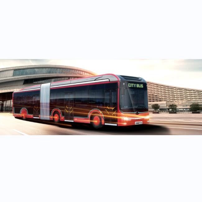18 M Electric Brt City Bus Velocità massima 69km/h 50 posti autobus elettrico per lunghe distanze