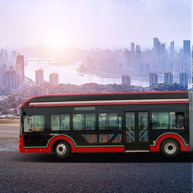 Gli ABS stancano il bus di giro urbano della città di Zev Bus 45 Seat LiFePo4 New Energy 18m
