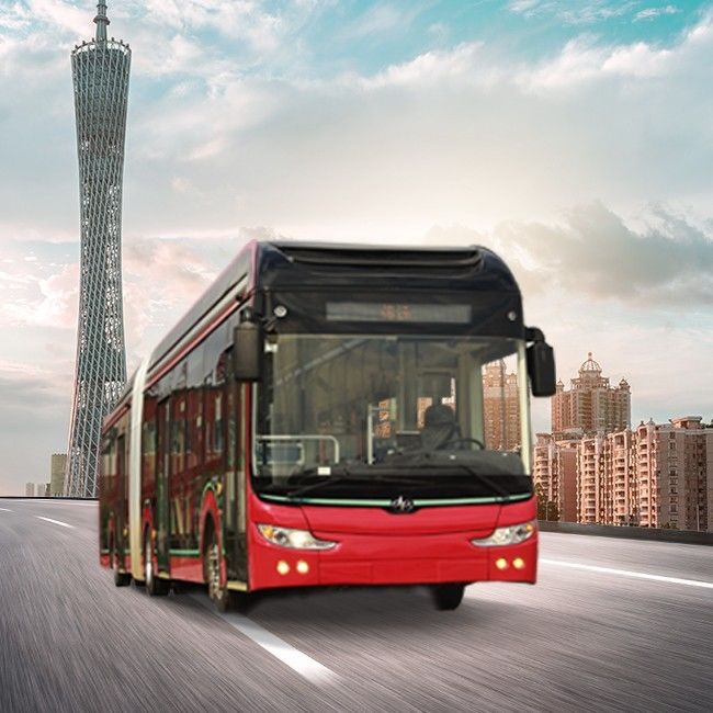 Gli ABS stancano il bus di giro urbano della città di Zev Bus 45 Seat LiFePo4 New Energy 18m