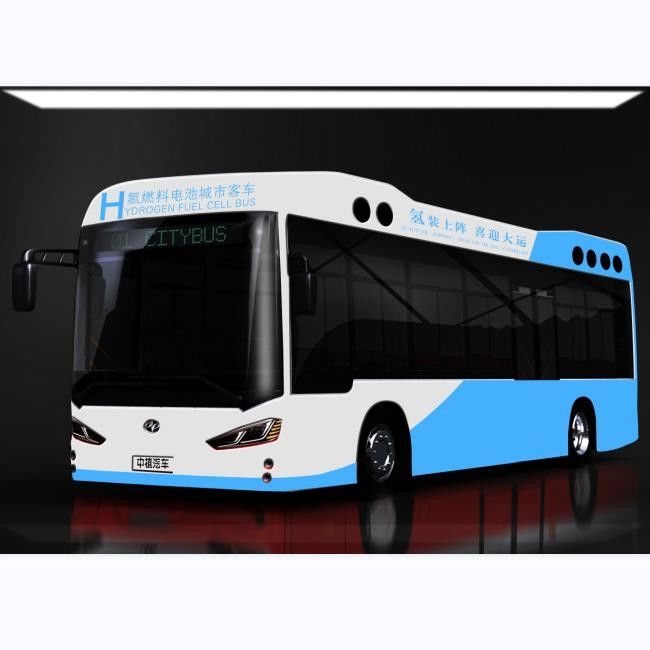 Il viaggio verde 10.5m idrogeno elett. Fuel Cell della città di 27 sedili trasporta l'emissione di LHD 0