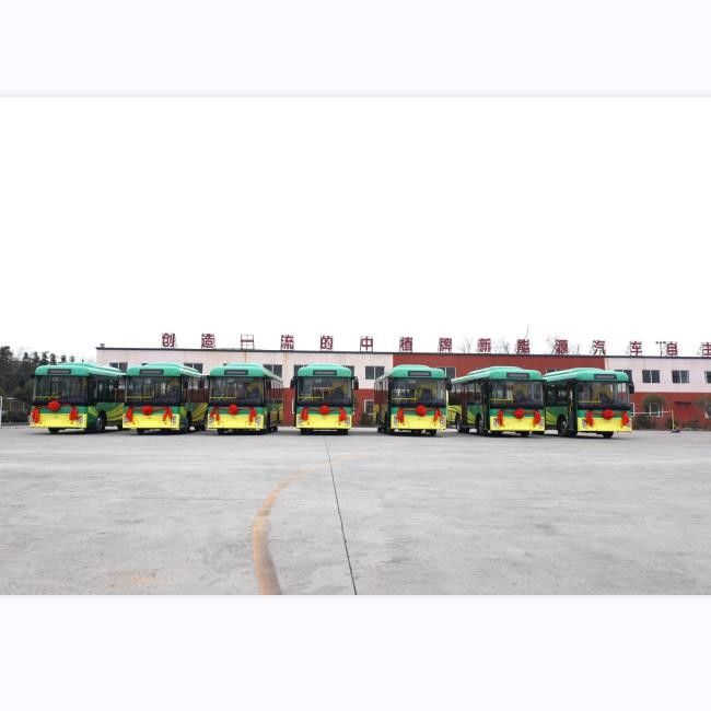 Autobus urbano ZEV 7,7 m Diesel con 25 posti, motore YC4D140-45 e aria condizionata