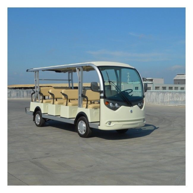 14 carretti di golf su ordinazione facenti un giro turistico elettrici della batteria al litio del bus 72v dei sedili per il parco