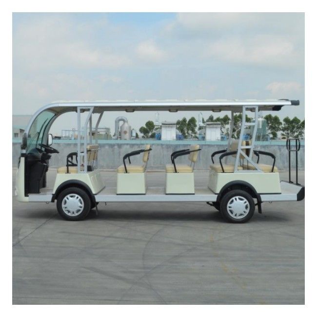 14 carretti di golf su ordinazione facenti un giro turistico elettrici della batteria al litio del bus 72v dei sedili per il parco