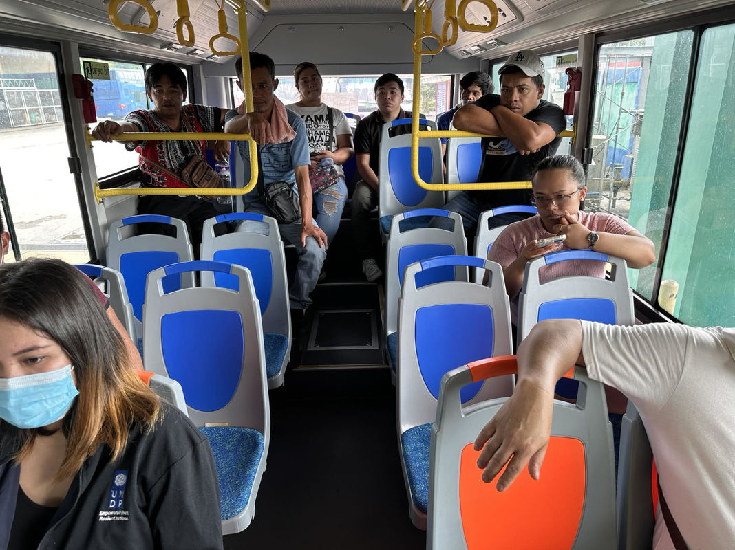 6.6M Autobus elettrico di trasporto urbano con 16 posti a sinistra con aria condizionata