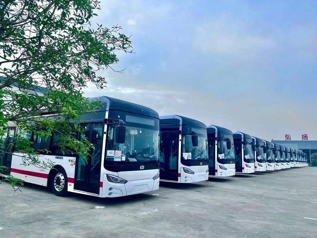 Autobus elettrico puro con batteria agli ioni di litio 255kwh
