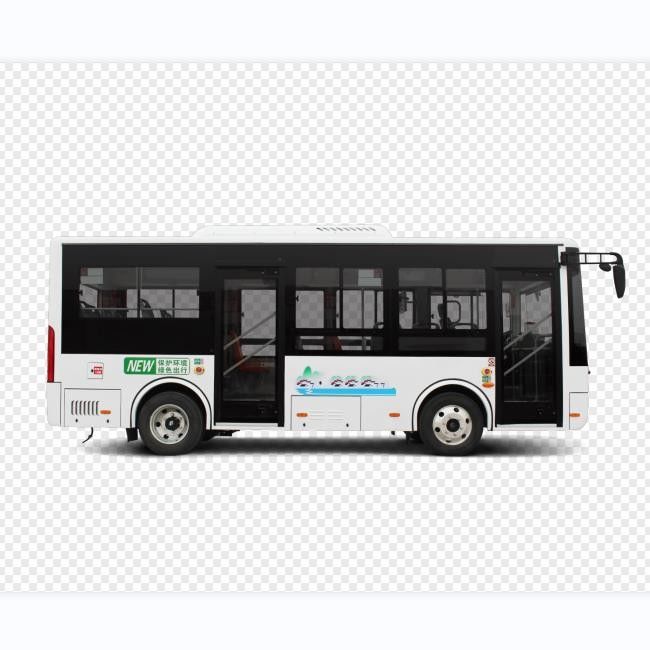 6.6m 16 posti Minibus elettrico Autobus elettronico LHD Autobus urbano a propulsione verde Per il trasporto pubblico.
