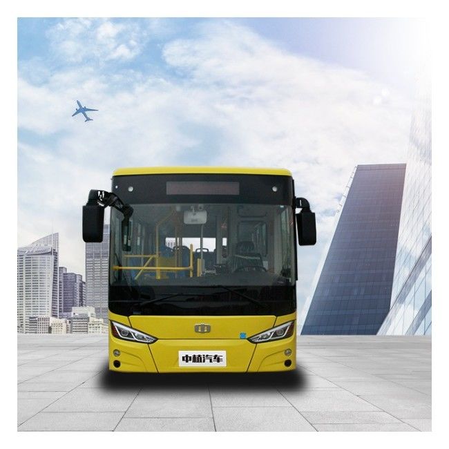 Autobus urbano elettrico a batteria da 8 m con 28 posti a sedere, autonomia di 250 km e struttura del corpo monococco per il trasporto pubblico