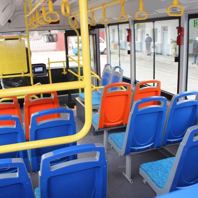 6.6m Mini City Bus elettrici New Energy City Bus 23 posti per il trasporto pubblico.