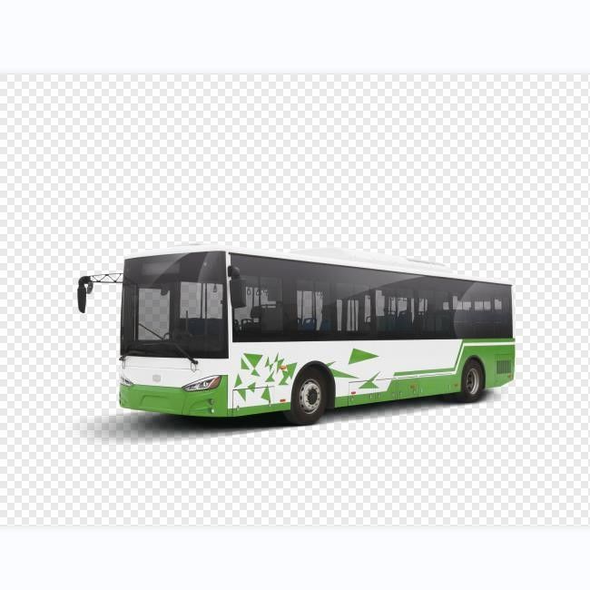 10.5m Autobus elettrico puro EV Bus con 30 posti, autonomia di 250 km e motore PMSM per trasporto pubblico