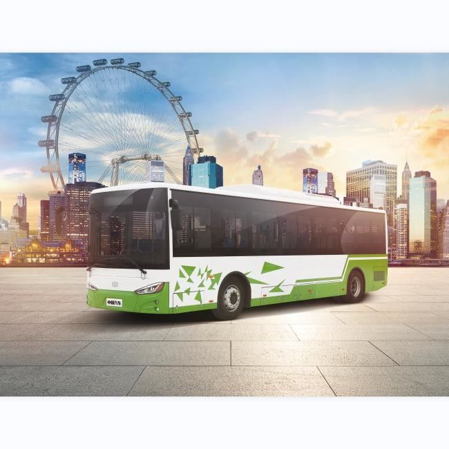 10.5m Autobus elettrico puro EV Autobus Autobus a lunga distanza 250km con 30 posti Per il trasporto pubblico