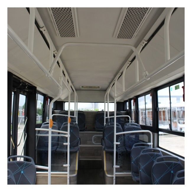 10.5m Autobus elettrico puro EV Bus con 30 posti, autonomia di 250 km e motore PMSM per trasporto pubblico