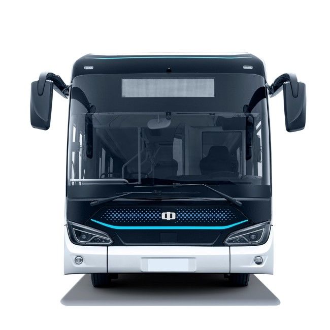 bus elettrico puro di 12m New Energy con la batteria 350.07kwh della sospensione dell'aria