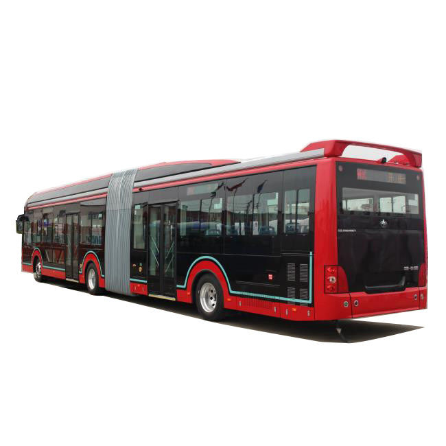 Autobus urbano elettrico a motore elettrico da 18 m e 50 posti BRT per il trasporto urbano.