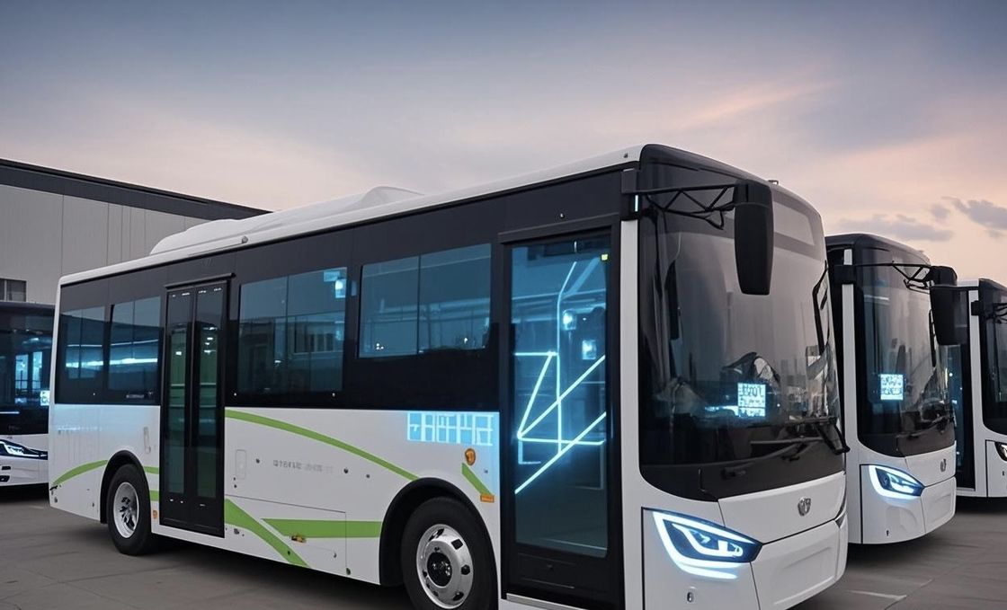 8Autobus urbani elettrici a batteria da 0,5 m Soluzione eco-consapevole per il trasporto pubblico