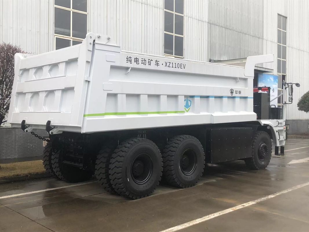 Camion minerario elettrico da 110 tonnellate di carico utile con batteria LFP da 528 kWh per trasporto autonomo a emissioni zero
