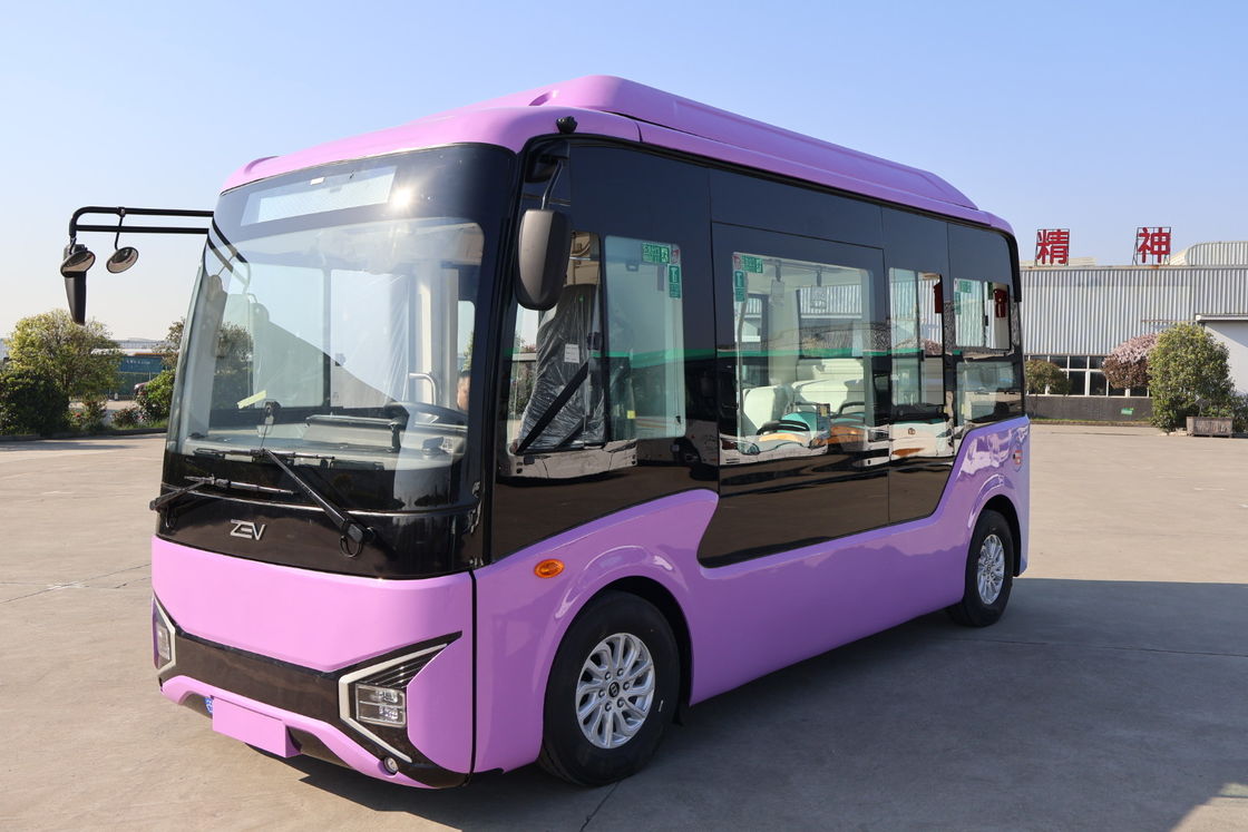 5.4m Mini Electric Bus 11 posti Long Range Battery Electric Bus per il sistema di trasporto urbano.