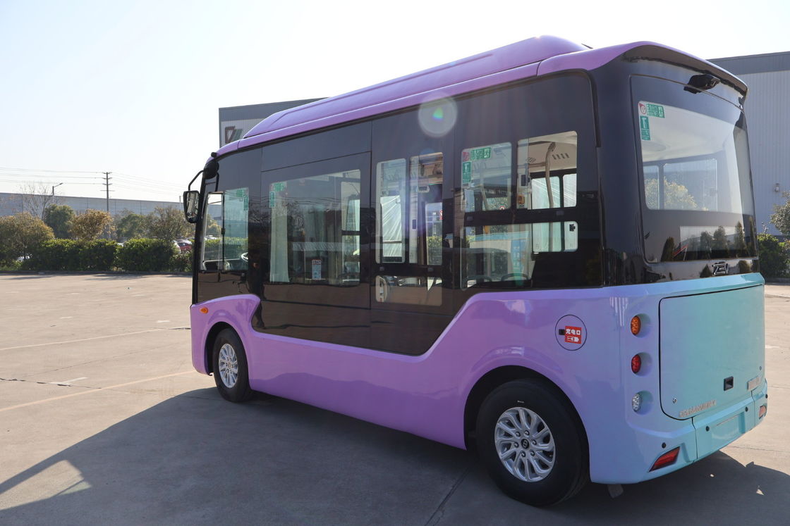 5.4m Mini Electric Bus 11 posti Long Range Battery Electric Bus per il sistema di trasporto urbano.