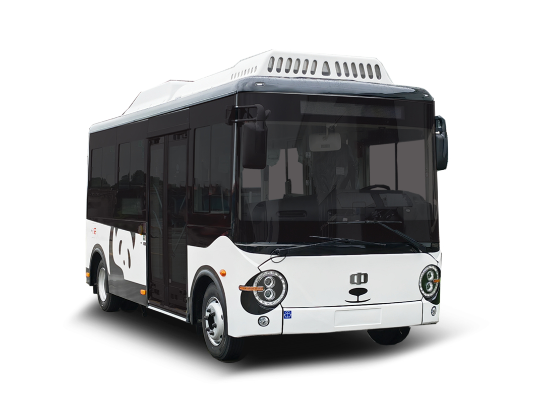 Autobus elettrico puro personalizzato da 14 posti, lunghezza 5995 mm, velocità 69 km/h
