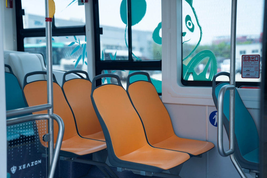 11 Posti Elettrici Mini Bus con Batteria da 80kWh e Trasmissione Automatica per il Trasporto Urbano