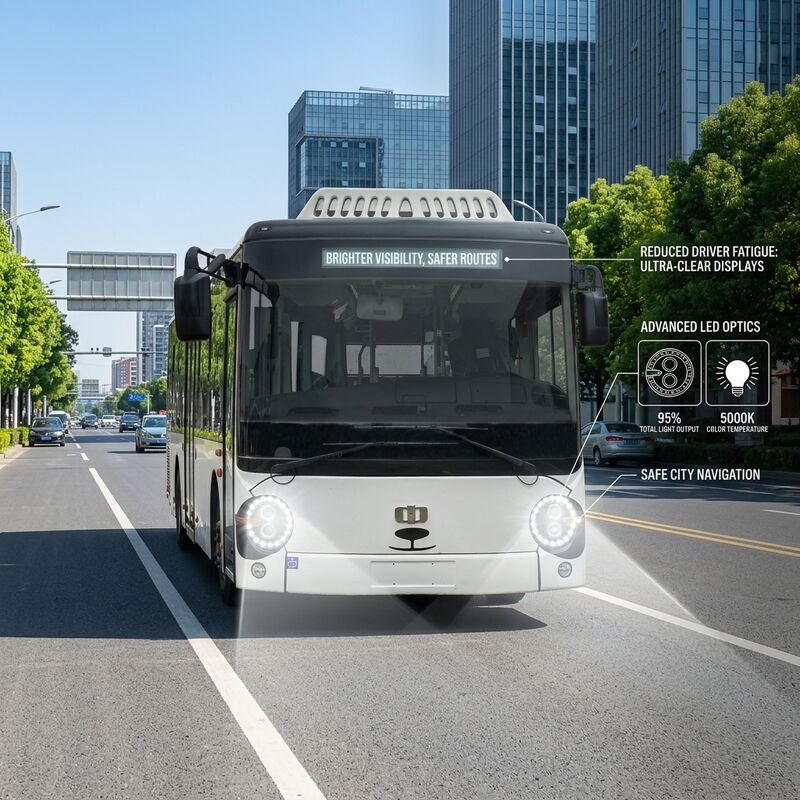 5.9m Minibus elettrici furgone elettrico 14 posti autobus passeggeri per il trasporto pubblico.
