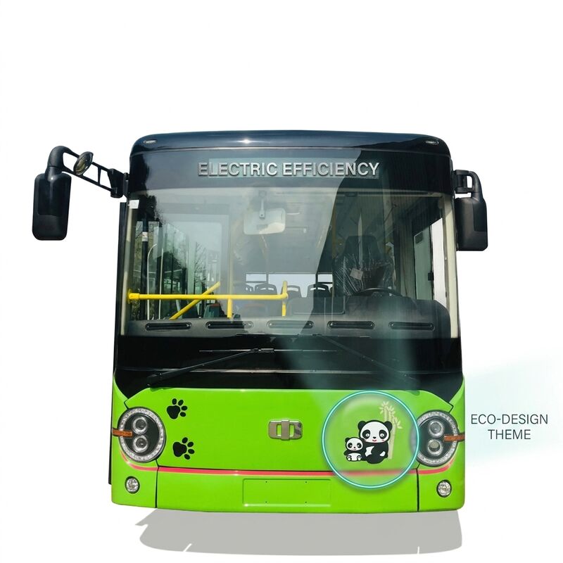 6.6m Autobús Eléctrico Urbano Cero Emisiones Autobús ZEV de 24 plazas para Transporte Urbano