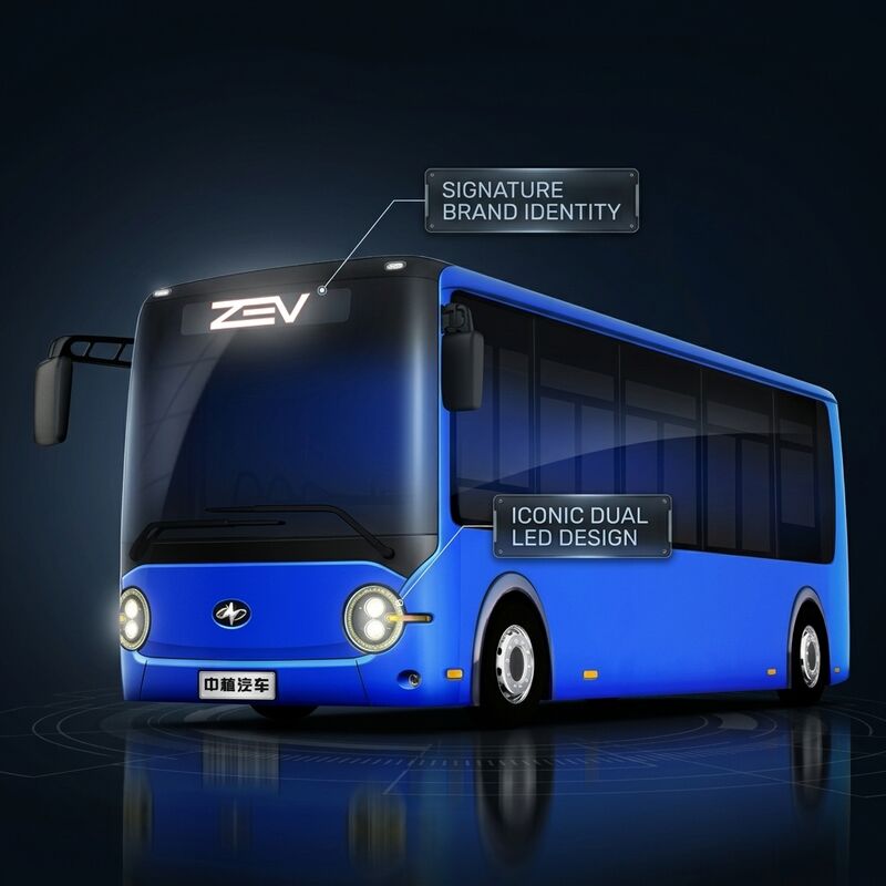 6,6m Lunghezza 16 Posti Autobus Elettrico Puro con Autonomia 180km per Trasporto Pubblico Urbano