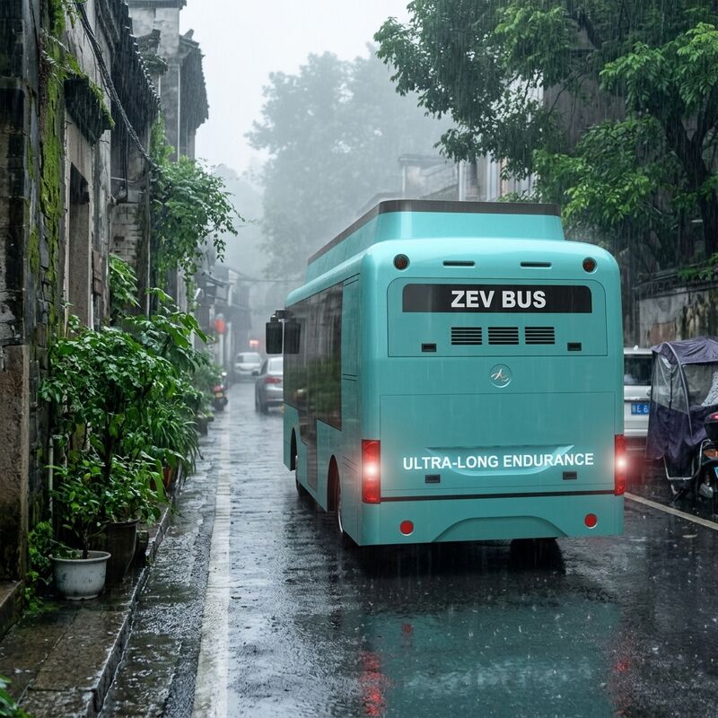 6.6m Mini Bus Elettrico EV Bus con Trasmissione Automatica e Capacità di 23 Posti