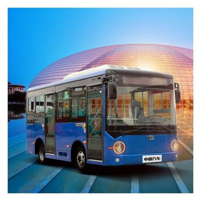 Autobus elettrico puro da 6 metri per città con capacità di 16 posti, certificazione standard UE e lunga autonomia