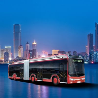 bus elettrico interno della città 200kw/Rpm di 18m con fuoco Distinguisher
