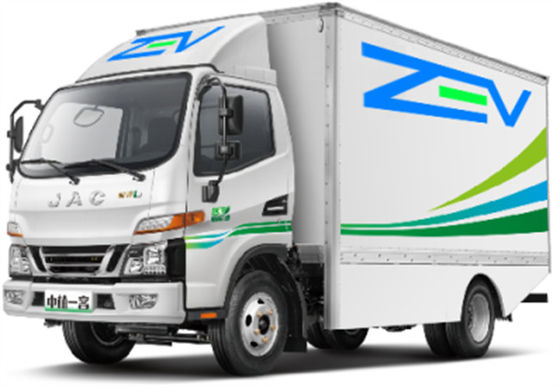 Lunga autonomia moderna Mini Trucks Refrigerated elettrico 440km