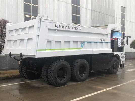 Camion minerario elettrico da 110 tonnellate di carico utile con batteria LFP da 528 kWh per trasporto autonomo a emissioni zero
