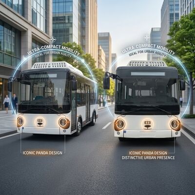 Minibus elettrici da 14 posti a zero emissioni e 69 km/h.