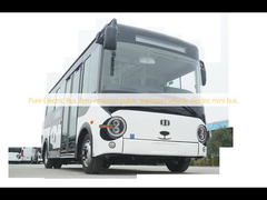 Autobus elettrico puro Zero emissioni veicolo di trasporto pubblico minibus elettrico.